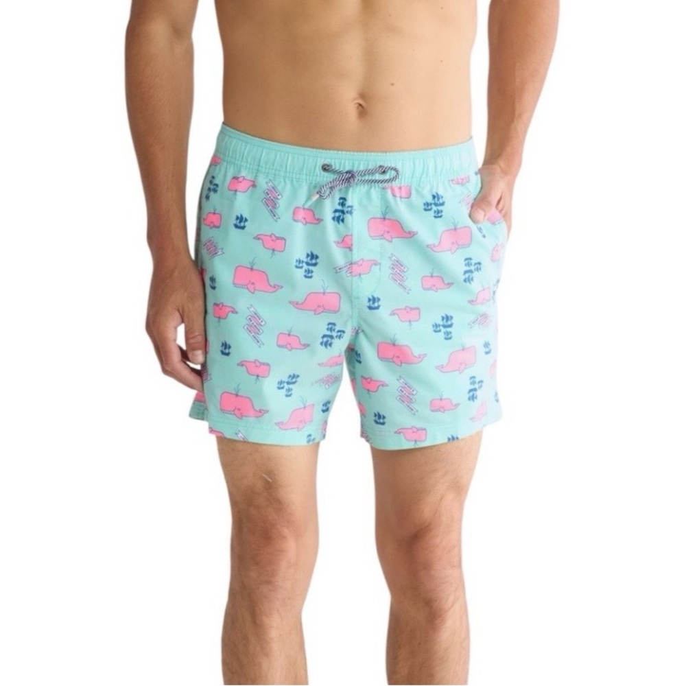 Party Pants Swim Trunks. Moby Says Don’t be a Dick. Size S